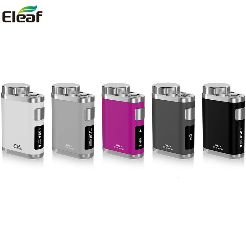 

Original Eleaf iStick Pico Mega TC Box Mod Vape 80W Support Melo 3 Atomizer Tank E Cigarette Vaporizer