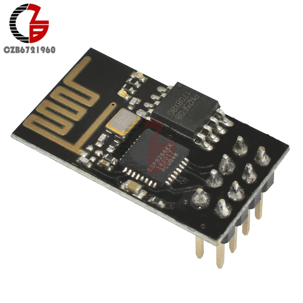 DIY Kit WS2812 RGB кольцевой светильник ESP8266 ESP-01 ESP-01S RGB светодиодный контроллер модуль адаптера 3,7 V-5 V постоянного тока для Arduino IDE/SATA