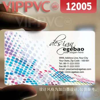

12005 how to make business cards on microsoft word - matte faces transparent card thin 0.36mm