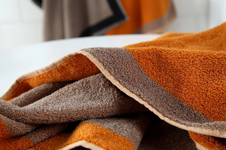 Однотонное плотное хлопковое домашнее банное полотенце, которое является большим и Супер абсорбирующим, обеспечивает качественную жизнь