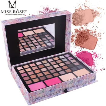 

Miss Rose Professional 82 Eyeshadow Makeup Cosmetic Set Women Eyeshadow powder Lipstick Concealer Blush matte Mirror Kit