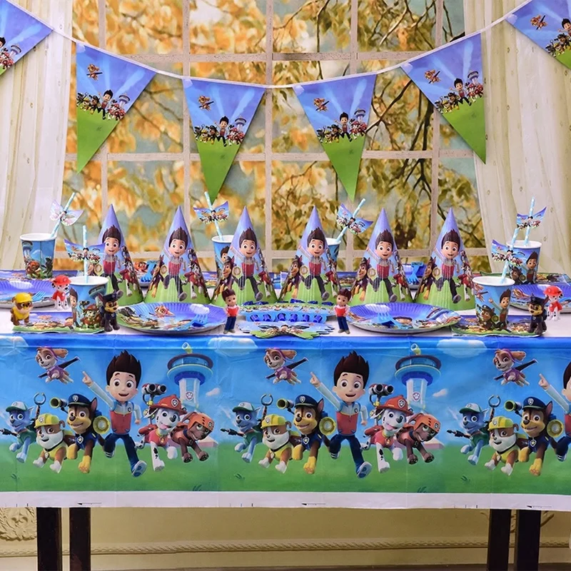 

Paw Patrol Birthday Party Theme Anime Figure Party Decoration Baby Boy Girl Props Toys for Children Christmas Gifts 14pcs/set