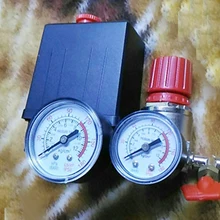 125psi воздушный компрессор давление клапан переключатель коллектор сброса манометры регулятора аксессуары Переключатели освещения