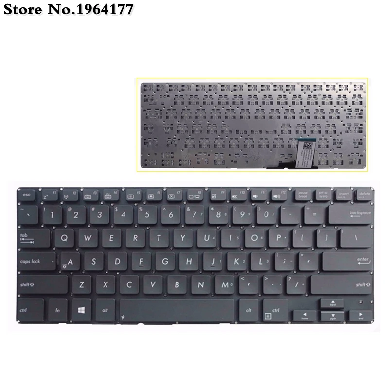 

US Laptop Keyboard For ASUS BU400 BU400V BU400A B400A B33E B23E E450CC E450 BX32VD BX32 New Black English