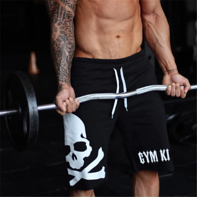Mens Gym Fitness Shorts Run Jogging Sports Loose Cool Mesh Quick Dry Bodybuilding Crossfit Sportswear Male shorts men