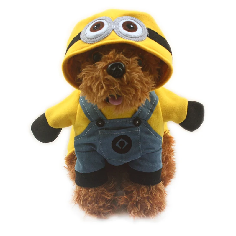 

Armi store Yellow Transfiguration Loaded Design Fashion Fall Dog Rompers Dogs Jumpsuits 6141011 Pet Coat Clothes Fashion Supplie