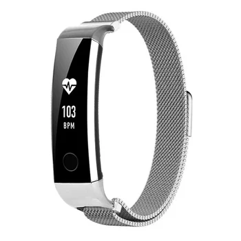 

CARPRIE Wrist Band Milanese Magnetic Loop Stainless Steel Band Strap Bracelet For Huawei Honor 3 td0108 Dropship
