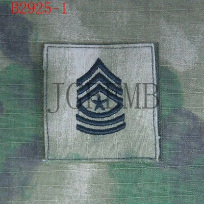 A-TACS FG черный дизайн армии США ранг Военная тактика боевой дух страйкбол вышивка патч - Цвет: B2925