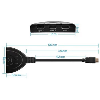 

HDMI 3X1 3-in-1-out HDMI Switch 1080P HDMI Hub