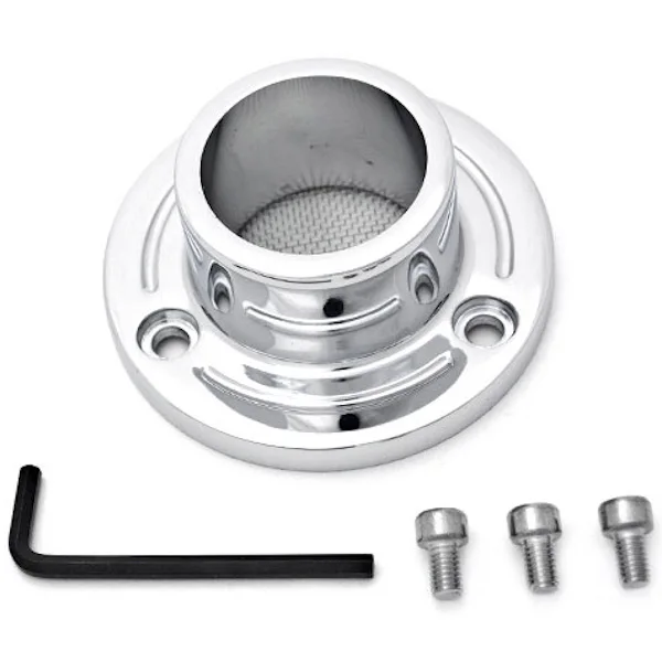 Brand new 100 ATV Exhaust Tip Muffler Power Polished Chrome For 2005