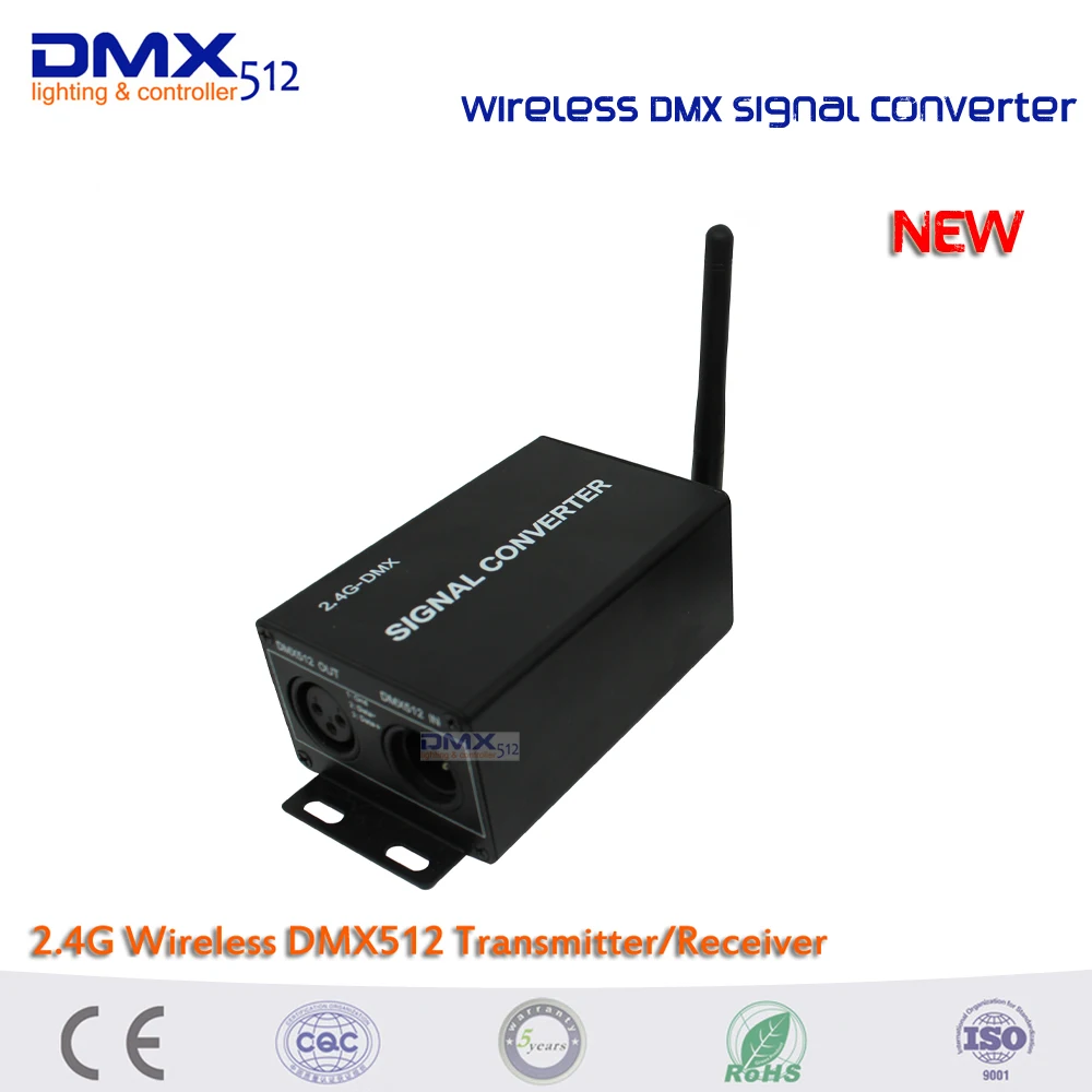 DHL Free shipping Professional DMX2400 Wireless 2.4G DMX Signal