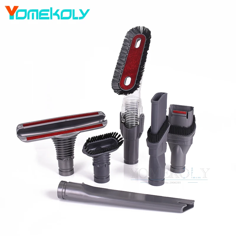 

6PCS/Lot Brush Head Nozzle for DYSON DC35 DC45 DC58 DC59 DC62 V6 DC47 Suction Head Adapter Vacuum Cleaner Replacement Kits
