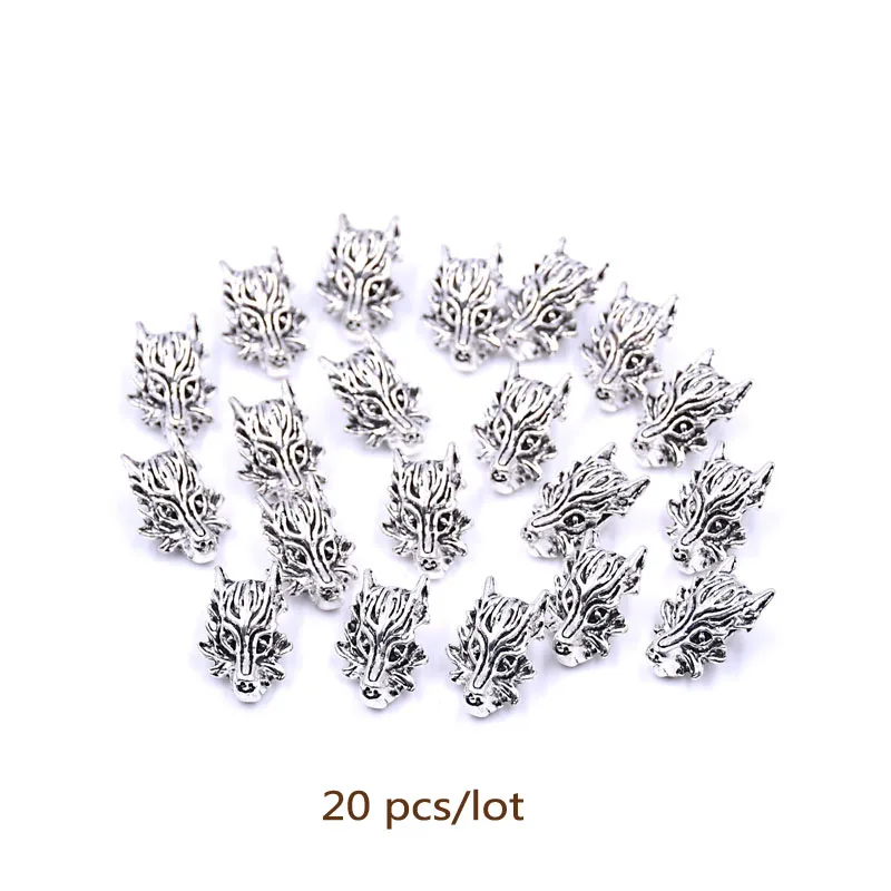 

Kang hua Factory wholesale price pave spacers 2 color zinc alloy animal 20 pcs/lot Jewelry Accessories DIY Charm Bracelet