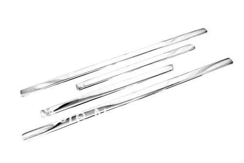 Стайлинга автомобилей Chrome Боковая дверь литья полоски для Ford Focus MK2 Hatch 2006-2008