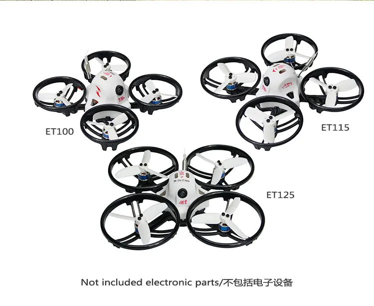 Kingkong ET100 ET115 ET125 100mm 115mm 125mm Mini FPV Frame Drone Kit RC Quadcopter Drone Frame UAV Frame DIY Kingkong ET100 ET115 ET125 100mm 115mm 125mm Mini FPV Frame Drone Kit RC Quadcopter Drone Frame UAV Frame DIY