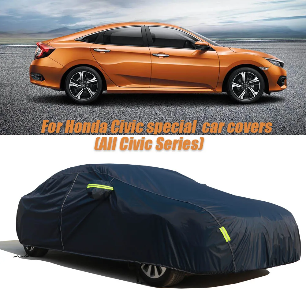 Автомобильные чехлы для Honda Civic водонепроницаемые автомобильные Чехлы снежная