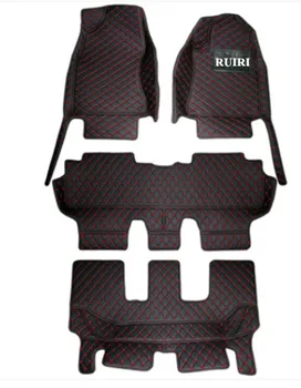 

Top quality! Custom car floor mats for Right Hand Drive Nissan X-trail T32 7 seats 2019-2014 waterproof carpets for Xtrail 2018