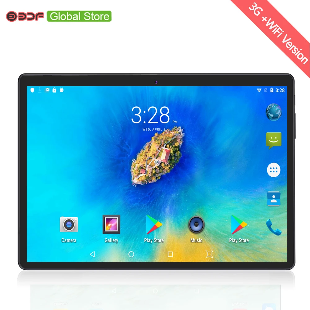 

From Spain New Arrivals 10 inch 3G Phone Call Tablet Pc Android 6.0 Quad Core Dual SIM Card Google Bluetooth WiFi 10.1 Tablets