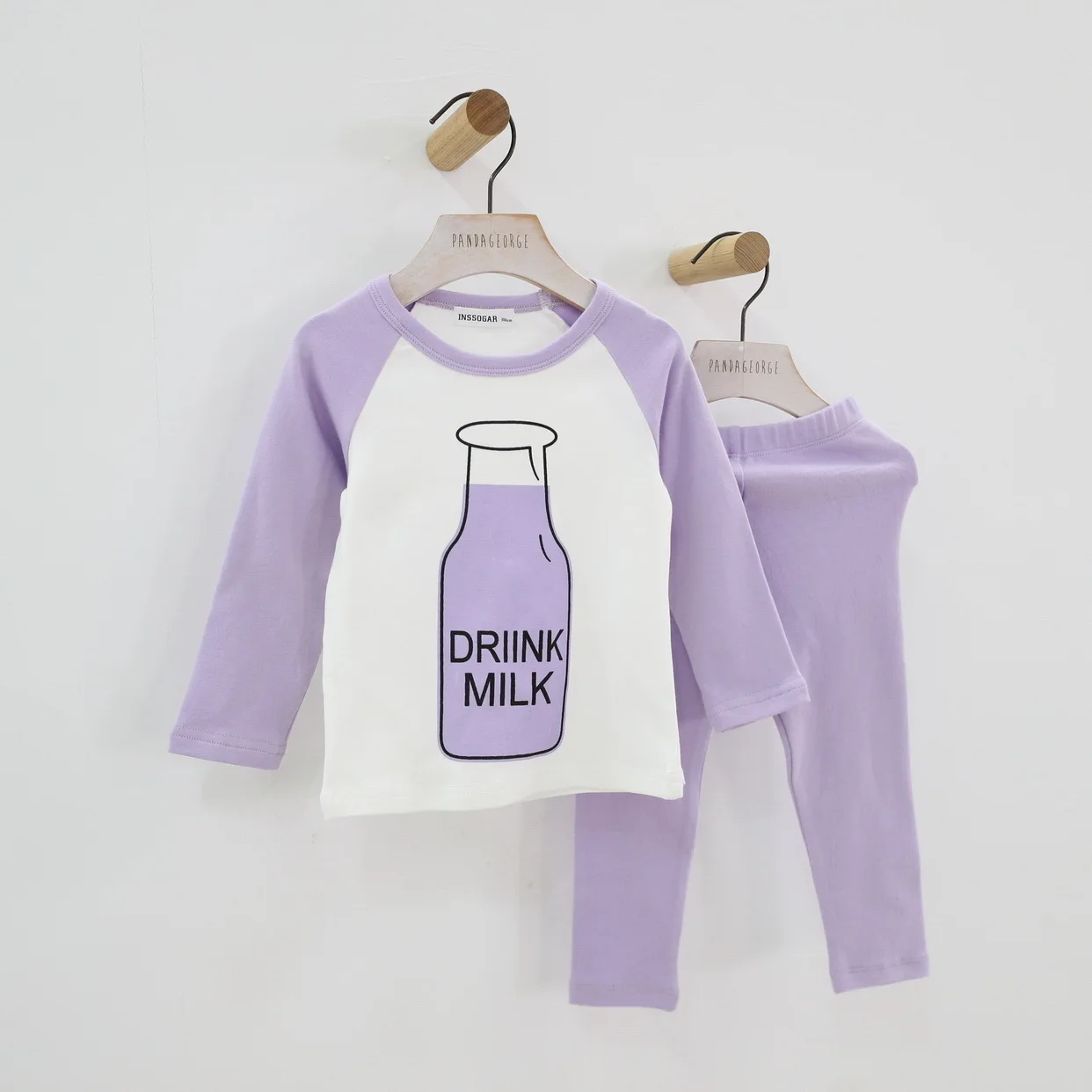 Комплект одежды для мальчиков и девочек на день рождения, Осенний пижамный комплект, пижама из двух предметов для маленьких девочек детская одежда