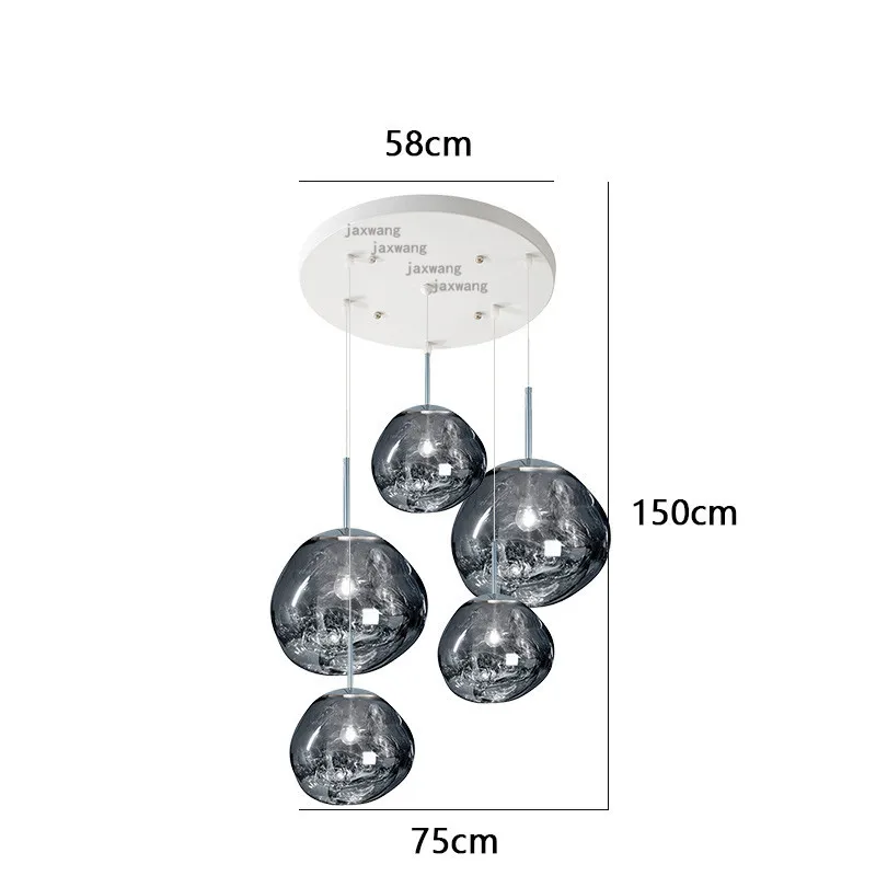 Светодиодный светильник современный подвесной потолочный светильник расплава Лава подвесные лампы спальня люстра освещение подвесные лампы свет fixure - Цвет корпуса: M