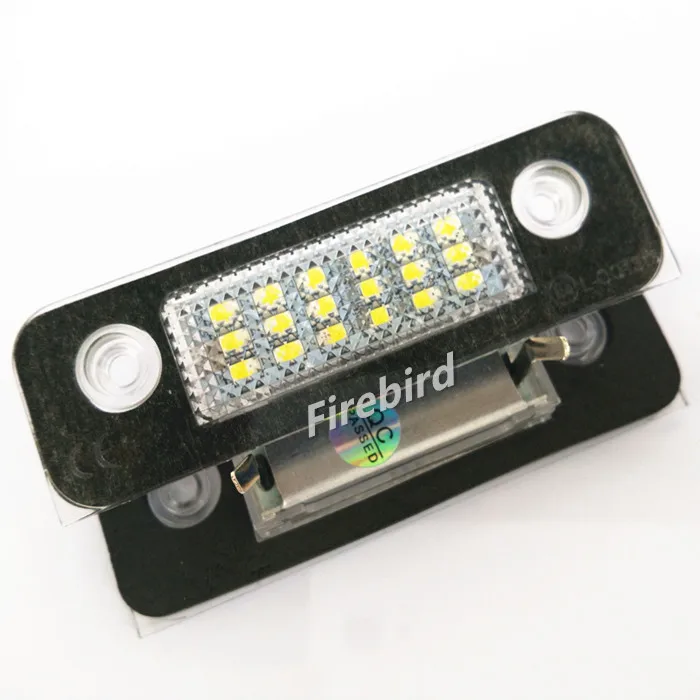 

2 x LED license plate lights lamp CANBUS CE E8 original car location for Fiesta Fusion Mondeo MK2, free shipping