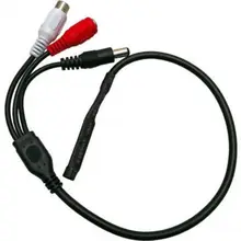 CCTV Широкий диапазон микрофон для камеры безопасности аудио наблюдения DVR