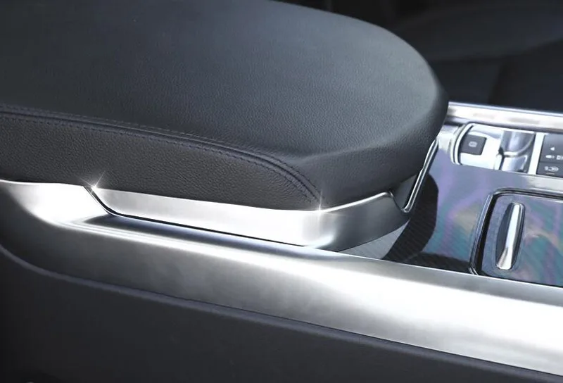 

For Landrover Range Rover Sport RR Sport 2014-2017 Car-styling ABS Chrome Armrest Box Trim Accessories