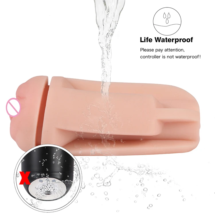 Pressing Function Electric Artificial Vagina Automatic Male Masturbator Pocket Pussy Cup With Sexy girl Voice