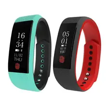 IP67 Waterproof Smart Bracelet Bluetooth 4.0 Wristband Heart Rate Monitor Pedometer Fitness Tracker Watch for Android IOS