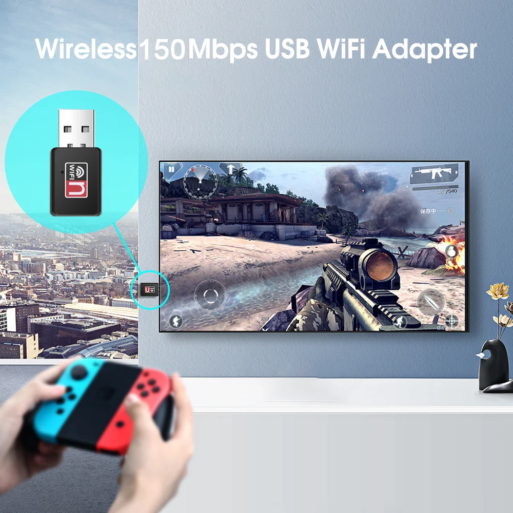 Мини USB Wi Fi беспроводной адаптер 20 шт./лот 150 Мбит/с 150M сетевая LAN карта 802 11 n/g/b RT7601