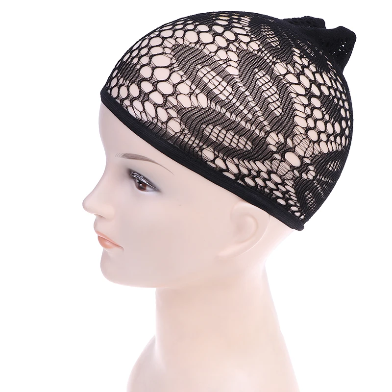 Adjustable Lace Wig Cap For Making Wigs Strap On The Back Weaving Cap Size Glueless Wig Caps Good Quality Hair Net Black