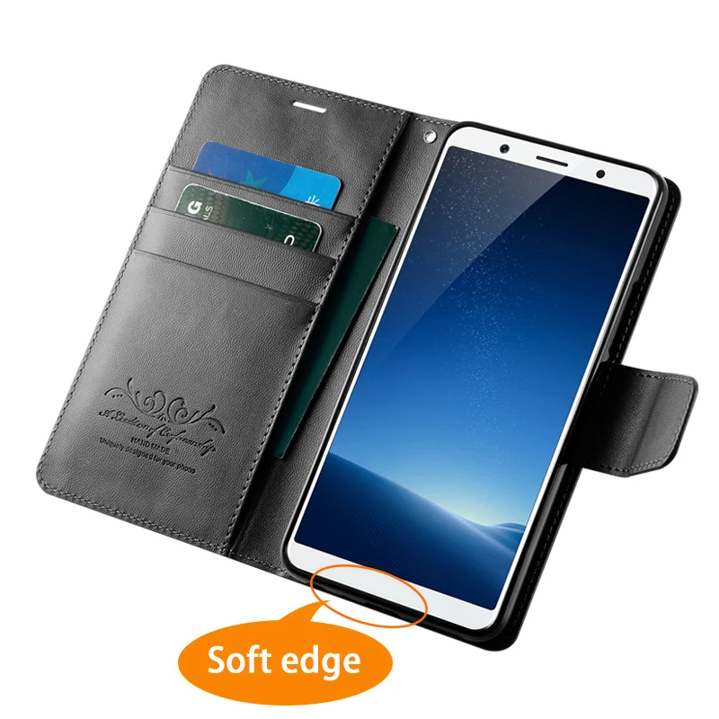 Alivo Высокое качество кожаный чехол для BBK VIVO X20 плюс Чехол Бизнес стиль Filp ультра