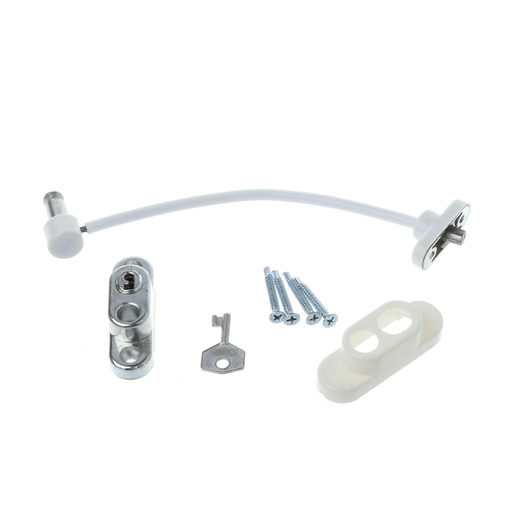 

Window Door Restrictor Child Baby Safety Security Cable Lock Catch Wire #0604