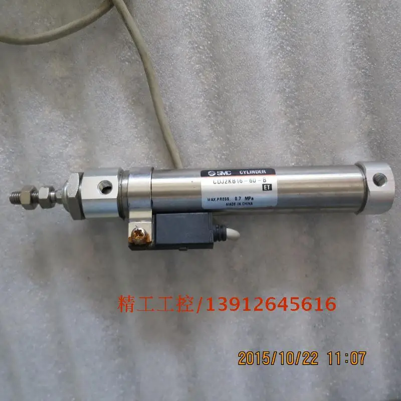 

[SA] SMC original pen cylinder CDJ2KB16-60-B magnetic switch D-H7B spot physical map --5pcs/lot