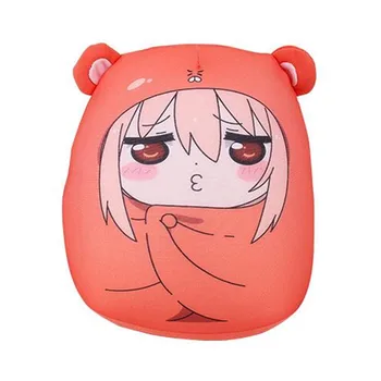 

2016 New Sankaku Head Himouto Umaru Chan Umaru Doma Cosplay MARMOT Short Velvet Puppets And Humanoid Toys For Children