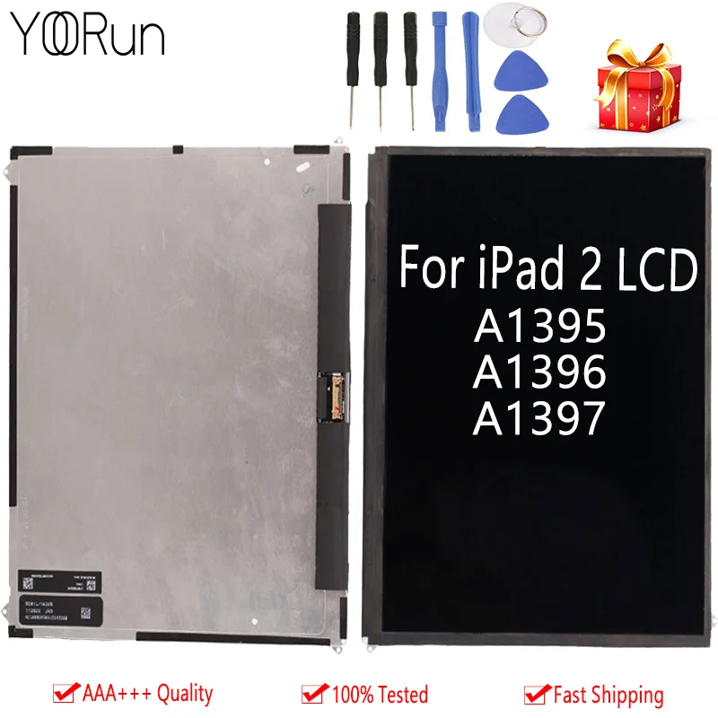 Оригинальный дисплей для iPad 2 A1395 A1397 A1396 1 шт. ЖК экран планшета Apple сменный дисплея