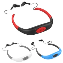 Новинка, 8 Гб водонепроницаемый спортивный стерео MP3-плеер с fm-радио для плавания, серфинга, спортивный музыкальный плеер, подводный с радио FM