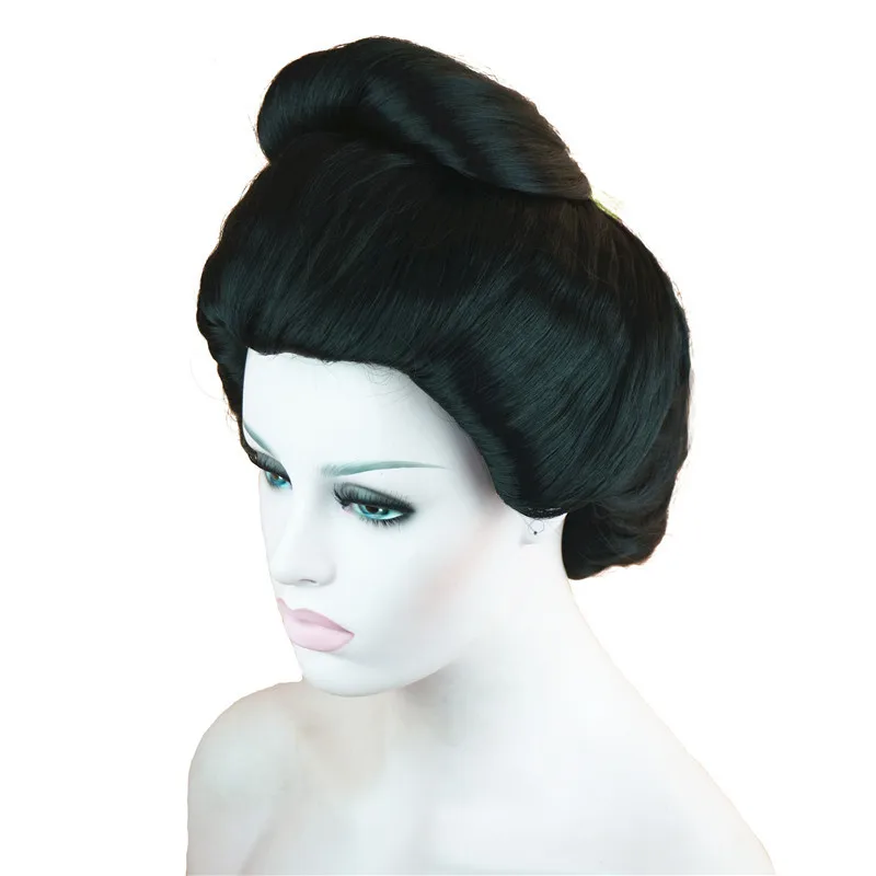 StrongBeauty Japanese Geisha wig Cosplay Wig Synthetic Hair Flaxen Hair