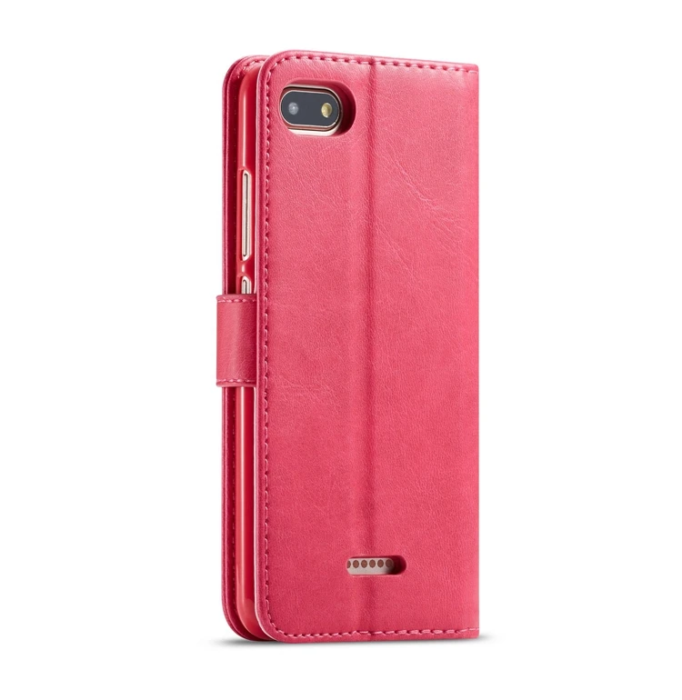 Кожаный бумажник для Etui Xiomi Redmi 6, чехол для Xiaomi Redmi 6A, флип-чехол для Xiaomi Redmi 6, чехол-кошелек, держатель для карт, книга