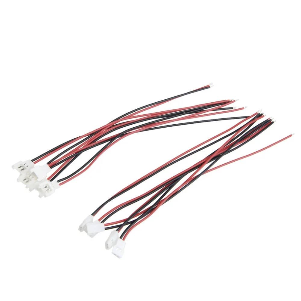 

2018 NEW M89C10Pairs DIY JST DS LOSI 2.0MM 2 Pin Connector Plug Male Female With Wire 150MM