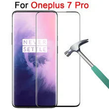 3d Protective glass for oneplus 7 pro tempered glass screen protector on one plus 7 pro 7pro glas accessories phone safety film