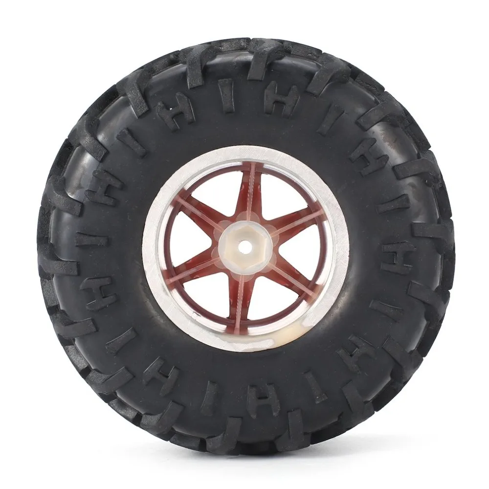 AUSTAR 4 шт. AX 3001 3001R B 125 мм обод резиновая шина колесо пластиковый хаб для 1/10 RC большая