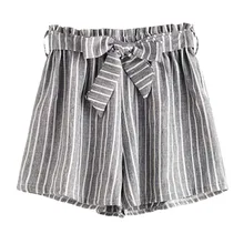 Лето,, женские летние повседневные женский эластичный пояс, ремень с завязками, женские милые шорты с дизайном «Принцесса», широкие шорты