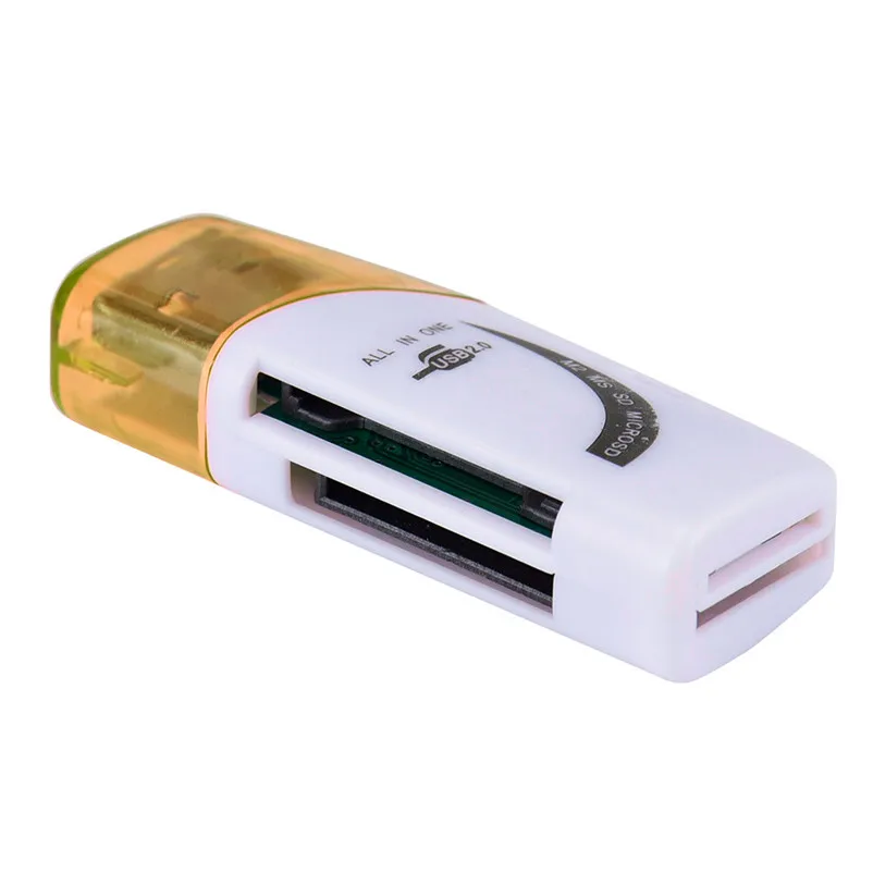 Для Micro SD SDHC TF M2 MMC MS PRO DUO все в 1 USB 2 0 Мульти устройство для чтения карт памяти A7 #720|all
