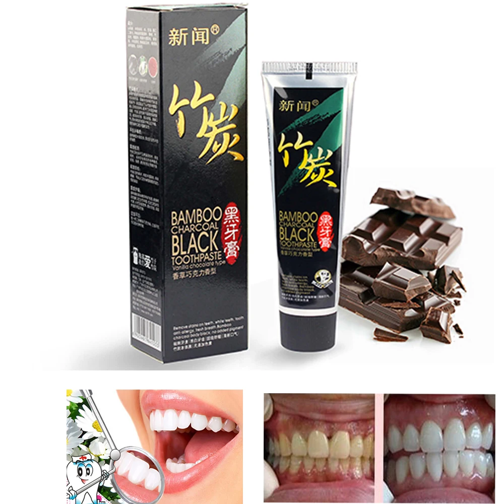 

Newa 1pcs Bamboo charcoal Teeth Whitening Black Herbal Paste Tooth Wash Repair Dentifrice Scouring Insect-resistant Whitening