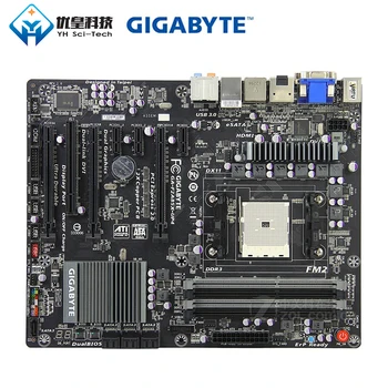 

Gigabyte GA-F2A85X-UP4 AMD A85X Original Used Desktop Motherboard Socket FM2 AMD A10/A8/A6/A4 DDR3 64G SATA3 USB3.0 DVI VGA ATX