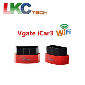 

5 Colors optional ! 2019 Vgate iCar3 wifi ELM327 OBD2 Scanner icar 3 elm327 For Android/ IOS/PC Free shipping
