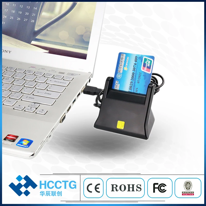 Картридер для чиповых карт EMV CI считыватель смарт-карт DCR31