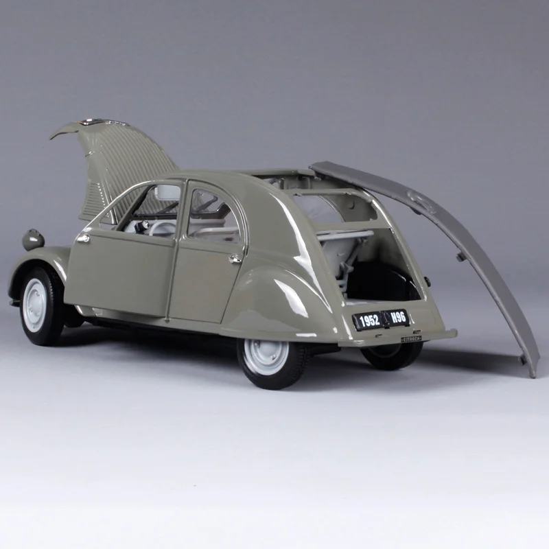 Maisto 1:18 1952 citroen 2cv серый автомобиль литье под давлением 213*81*85 мм роскошная классическая модель автомобиля Изысканный автомобиль коллективный выпуск 31834