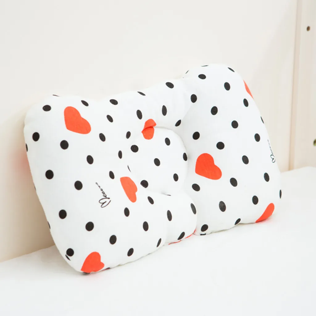 

Newborn Muslinlife Baby Pillow Infant Dot Head Protection Cushion Baby Bedding Infant Nursing Pillow Toddler Sleep Anti Roll